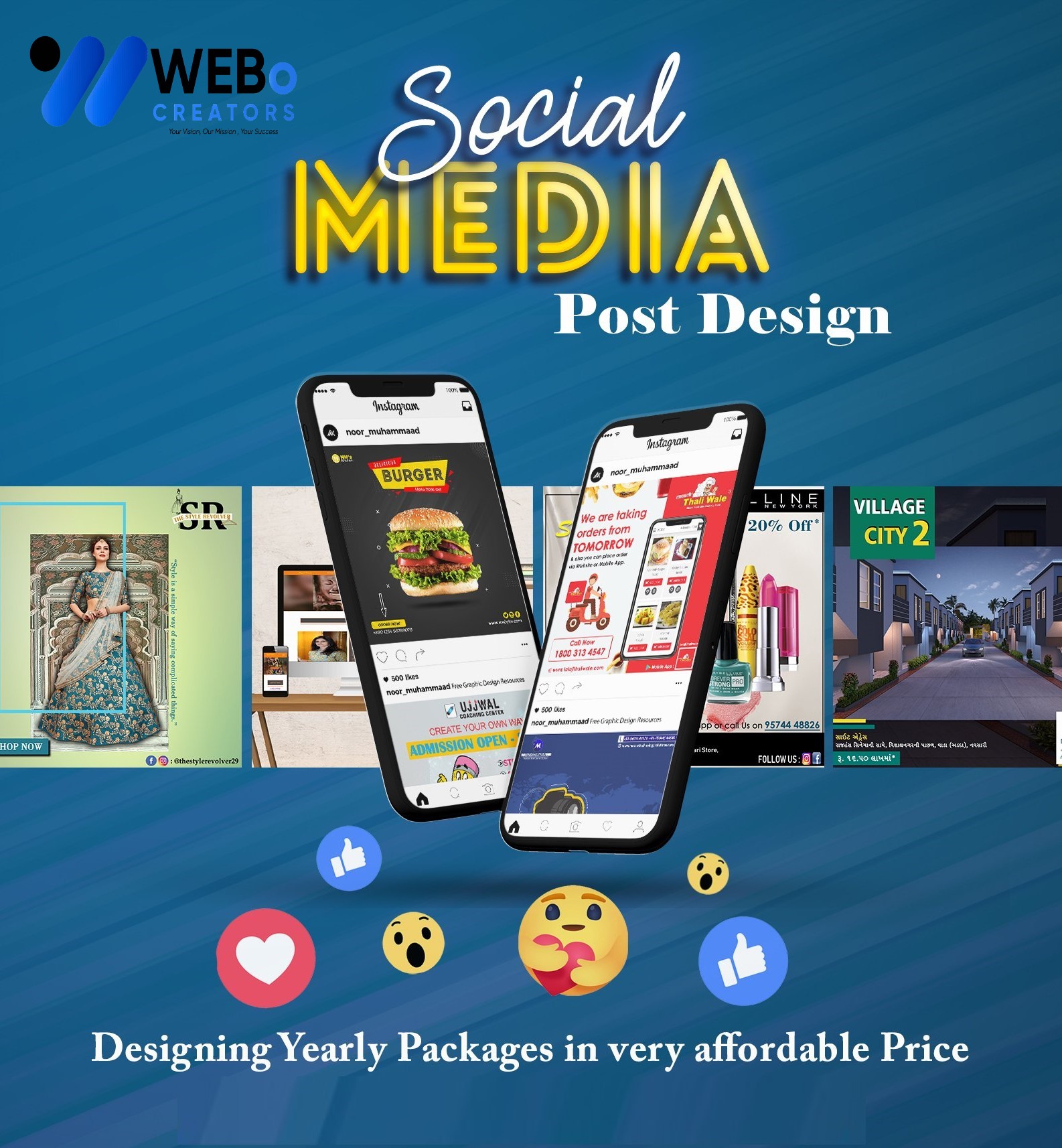Social Media Post Design Services in Georgia for Businesses and Brands