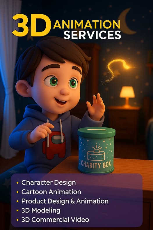 Motion Graphics Services - 3D Animation Studio Agency in Georgia