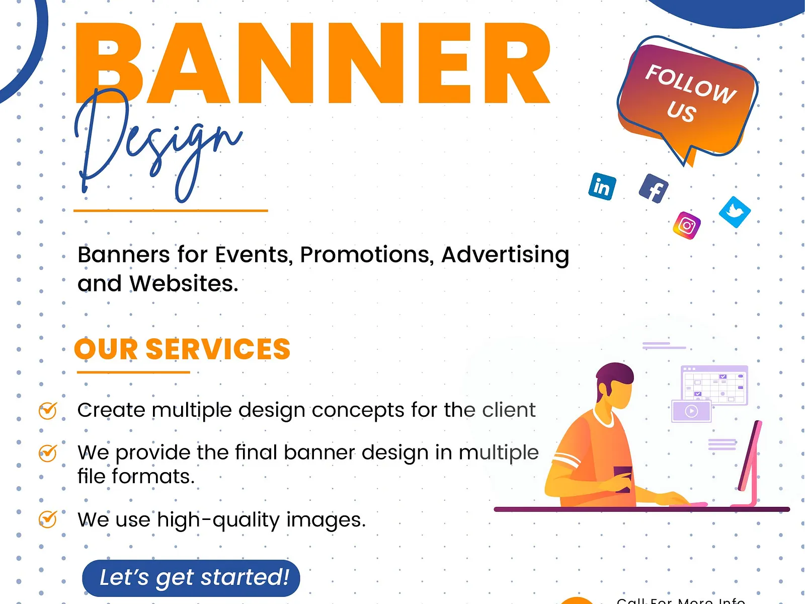 Web Banner & Social Banner Design Services in Georgia